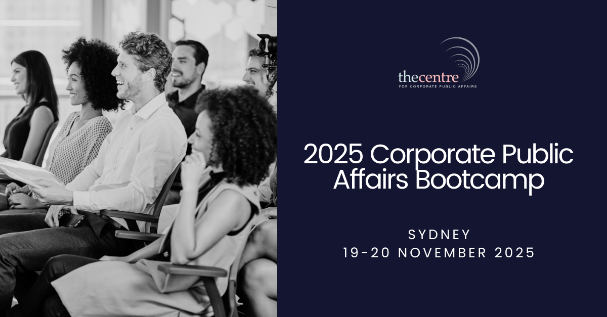 2025 Corporate Public Affairs Bootcamp