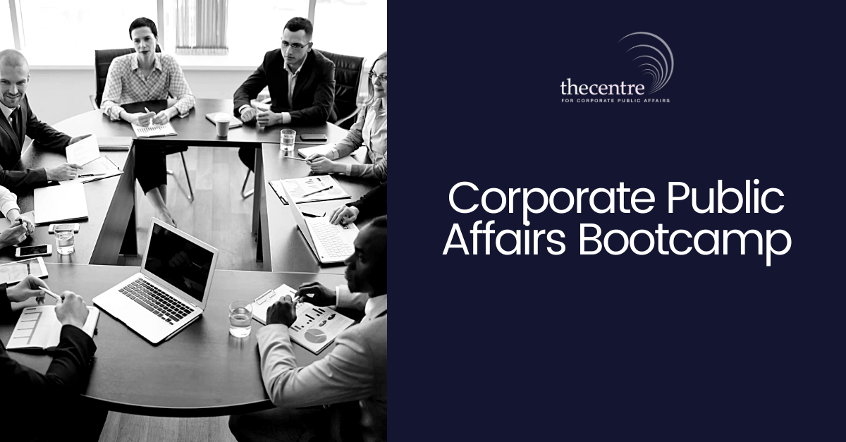 2024 Corporate Public Affairs Bootcamp