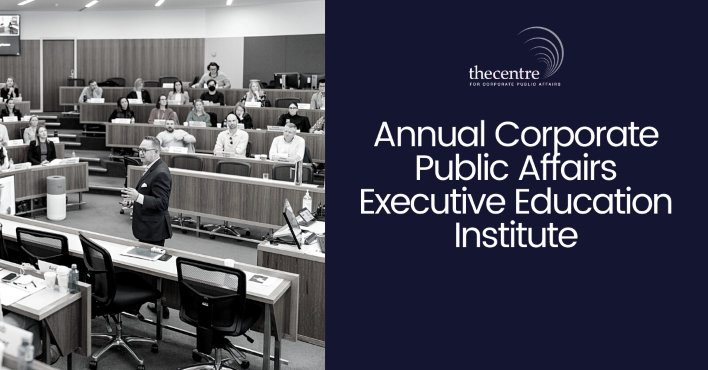 2023 Corporate Public Affairs Executive Education Institute