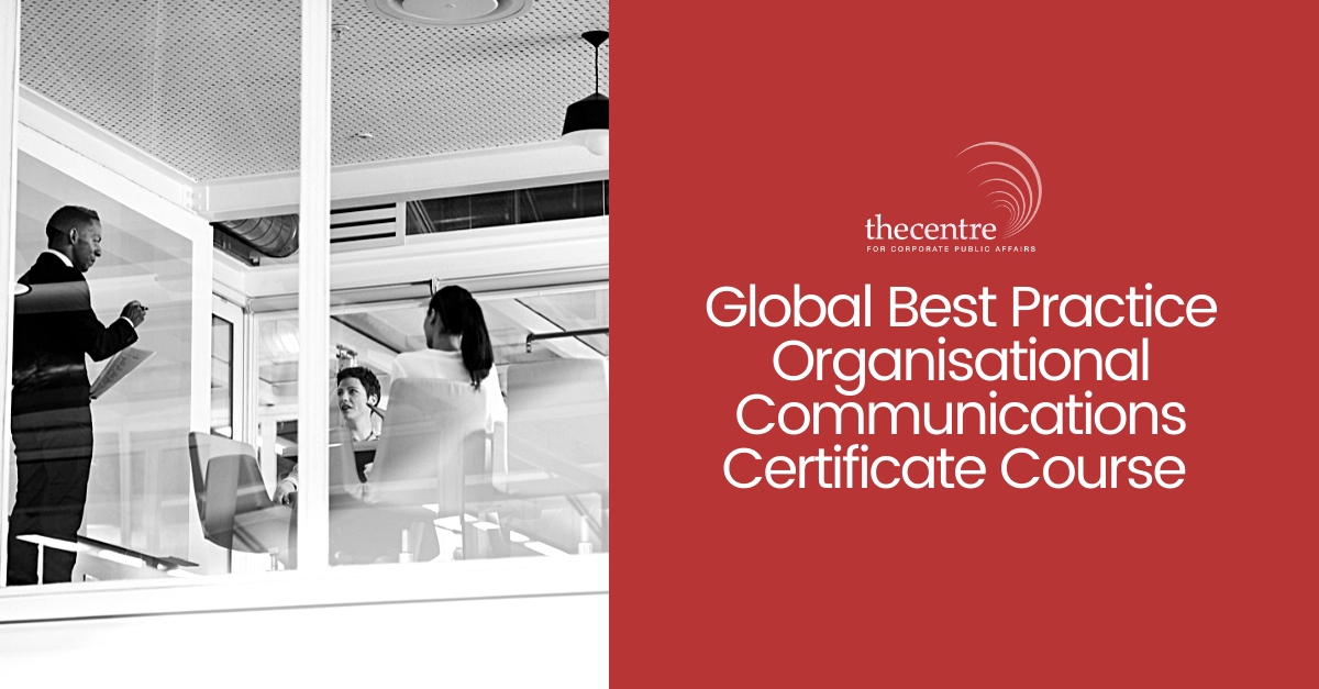 Global Best Practice Organisational Communications Certificate Course 2025 - ONLINE