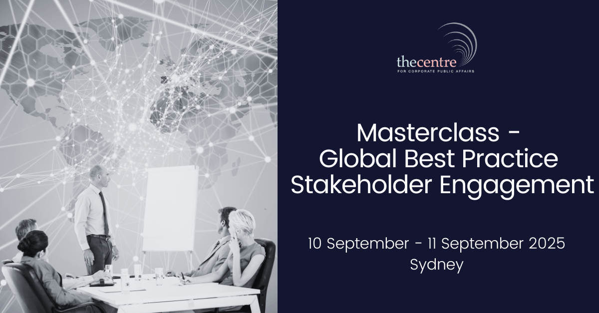 Masterclass - Global Best Practice Stakeholder Engagement