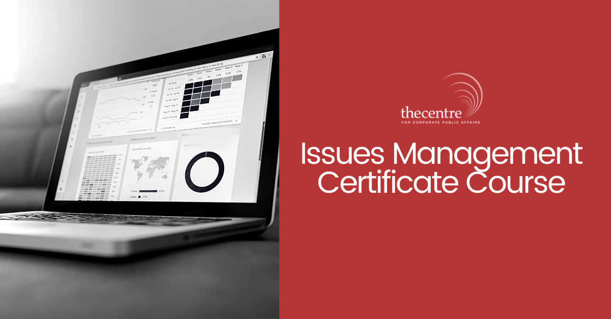 2023 Issues Management Certificate Course - Online